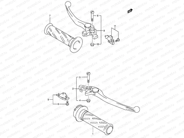 HANDLE LEVER (SV1000/U1/U2)