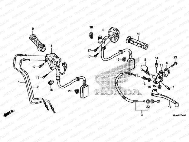 HANDLE LEVER / SWITCH / CABLE