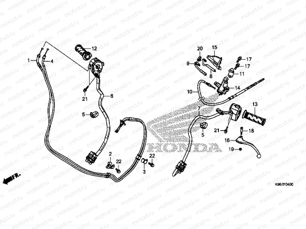 HANDLE LEVER / SWITCH / CABLE