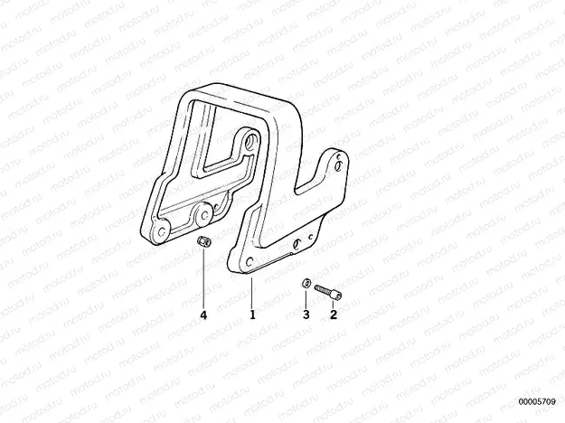 Handle rear