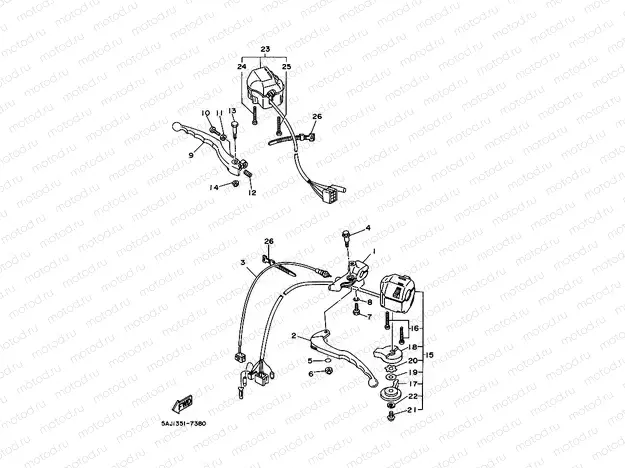 HANDLE SWITCH & LEVER