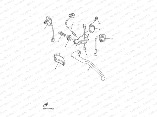 HANDLE SWITCH & LEVER