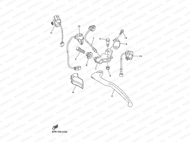 HANDLE SWITCH & LEVER