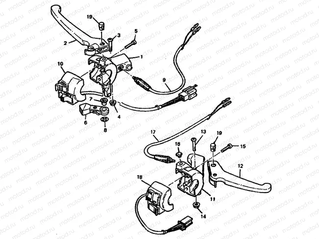 HANDLE SWITCH & LEVER