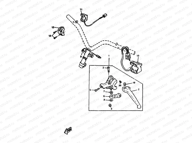 HANDLE SWITCH & LEVER