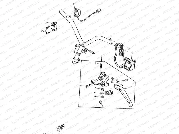 HANDLE SWITCH & LEVER