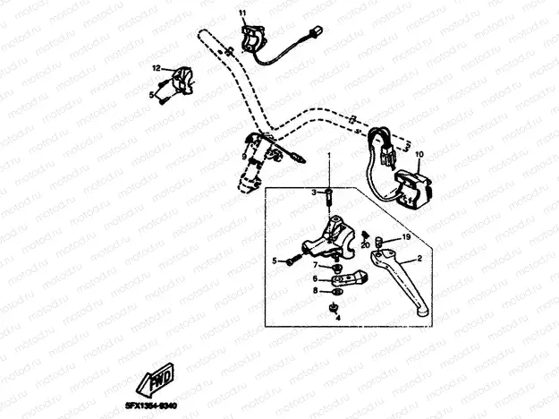 HANDLE SWITCH & LEVER