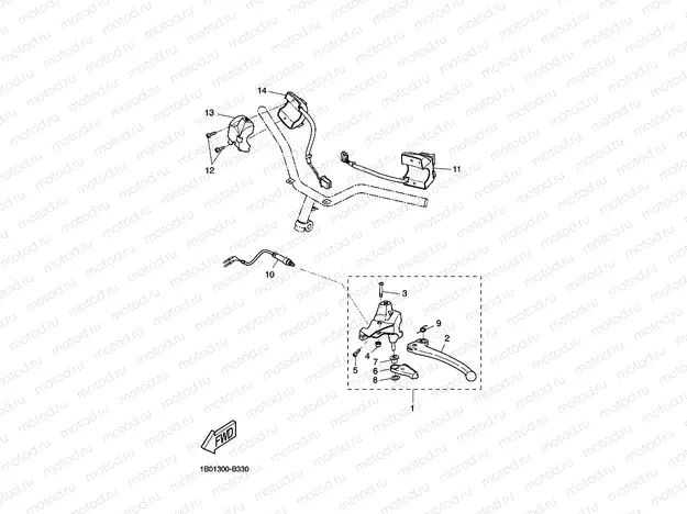 HANDLE SWITCH & LEVER