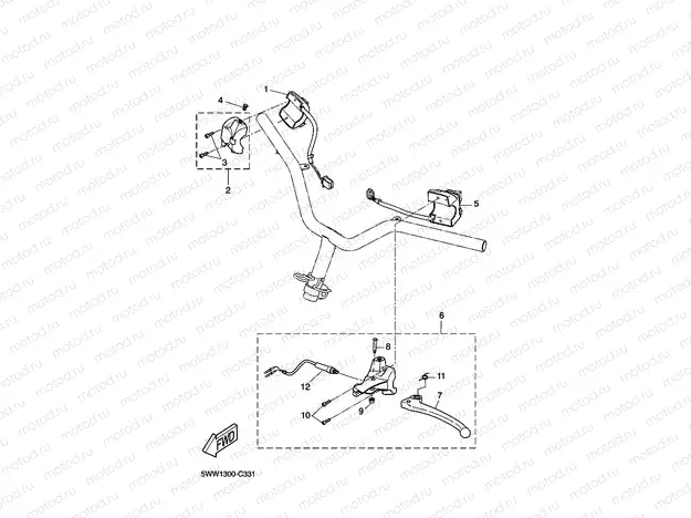 HANDLE SWITCH & LEVER