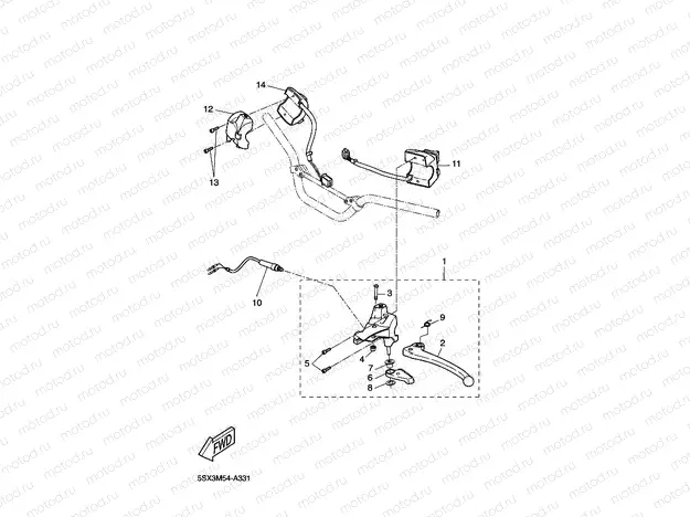 HANDLE SWITCH & LEVER