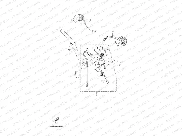 HANDLE SWITCH & LEVER