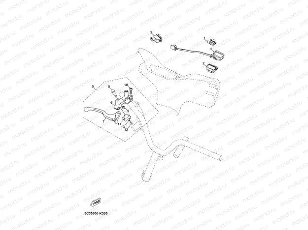 HANDLE SWITCH & LEVER