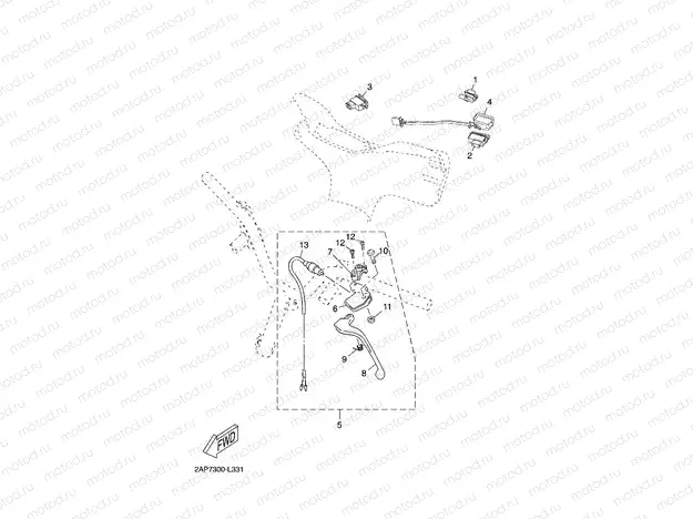 HANDLE SWITCH & LEVER