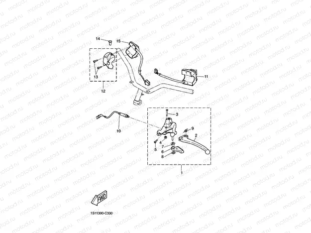 HANDLE SWITCH & LEVER