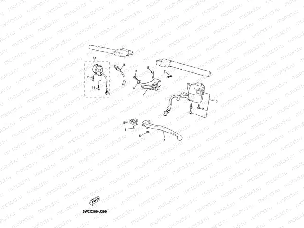 HANDLE SWITCH & LEVER