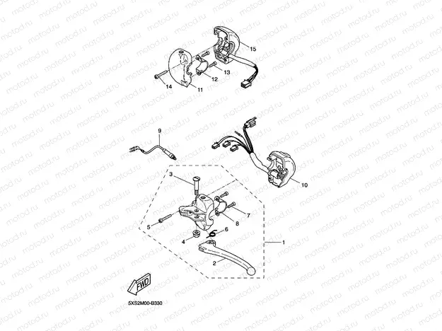 HANDLE SWITCH & LEVER