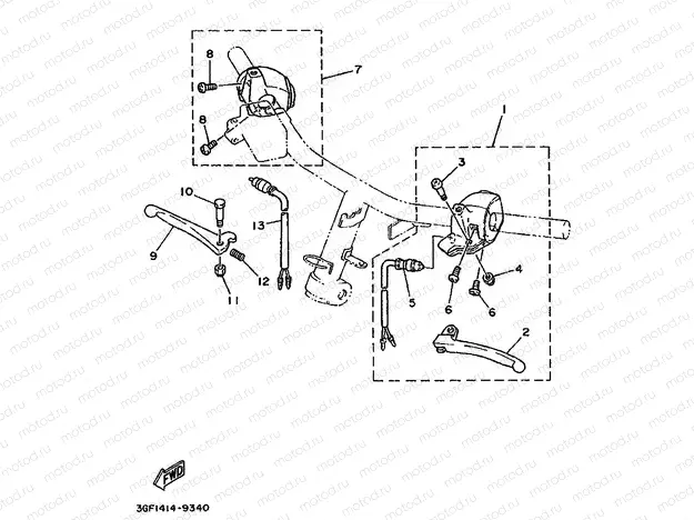 HANDLE SWITCH & LEVER