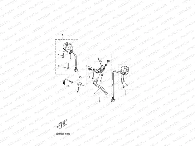 HANDLE SWITCH & LEVER