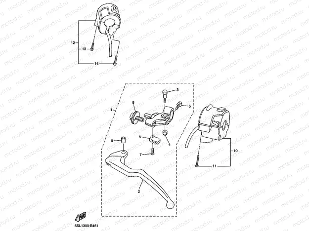HANDLE SWITCH & LEVER