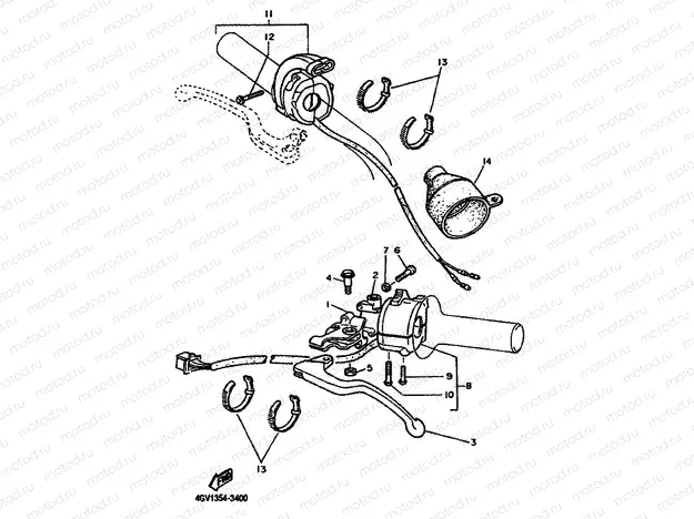 HANDLE SWITCH & LEVER