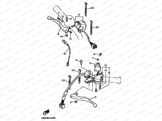 HANDLE SWITCH & LEVER