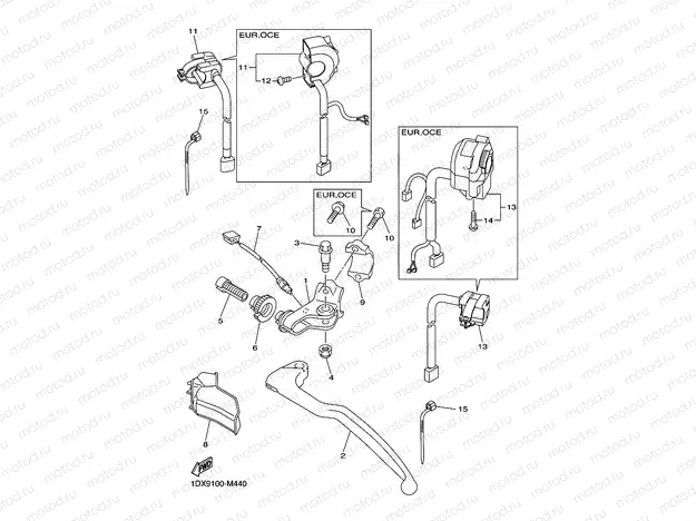 HANDLE SWITCH & LEVER