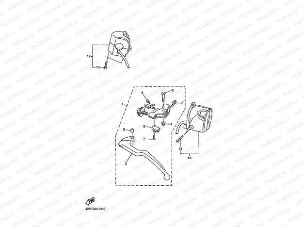 HANDLE SWITCH & LEVER