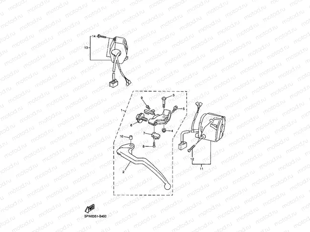 HANDLE SWITCH & LEVER