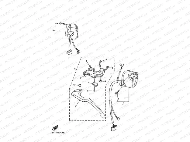 HANDLE SWITCH & LEVER