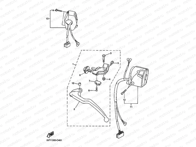 HANDLE SWITCH & LEVER