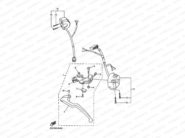 HANDLE SWITCH & LEVER