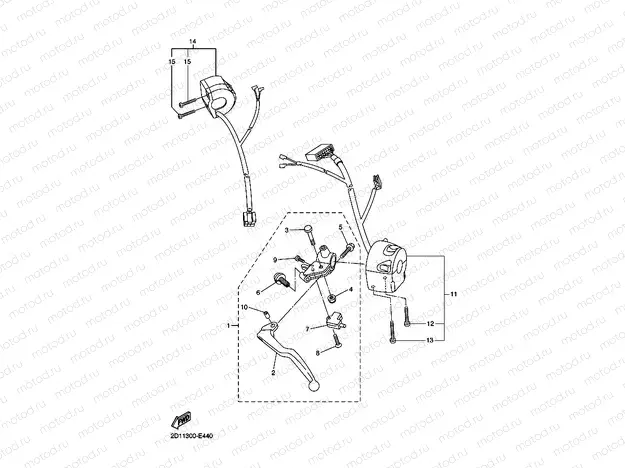 HANDLE SWITCH & LEVER
