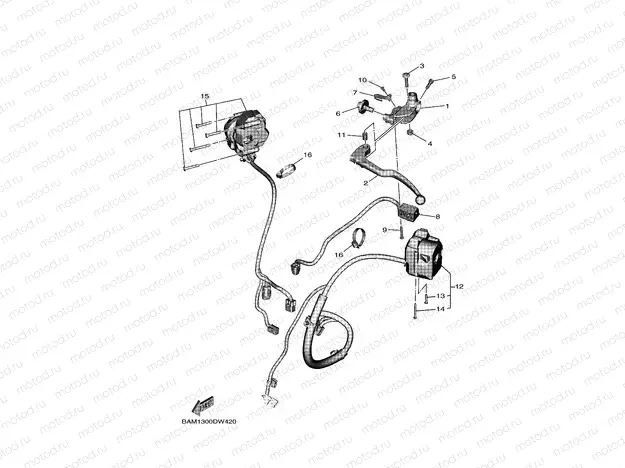 HANDLE SWITCH & LEVER