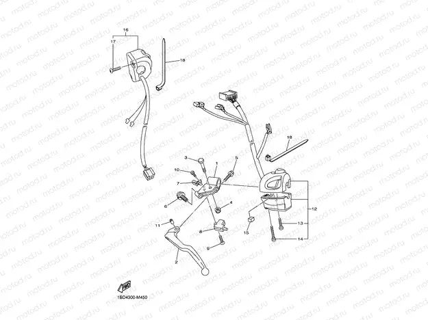 HANDLE SWITCH & LEVER