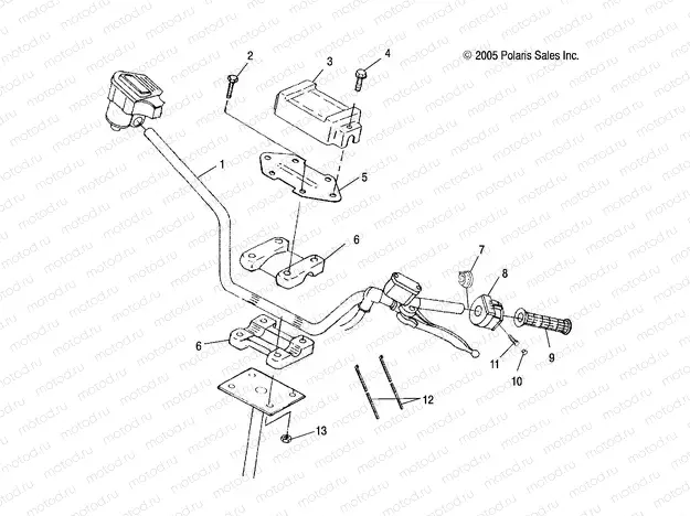 HANDLEBAR - A06BA25CA (4999201499920149B02) | HANDLEBAR - A06BA25CA (4999201499920149B02)