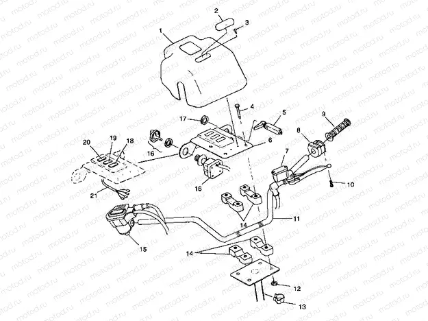 HANDLEBAR - A99CA28CA (4949444944b005) | HANDLEBAR - A99CA28CA (4949444944b005)