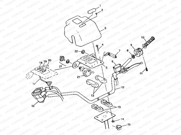 HANDLEBAR - A99CC28CA (4949484948b011) | HANDLEBAR - A99CC28CA (4949484948b011)
