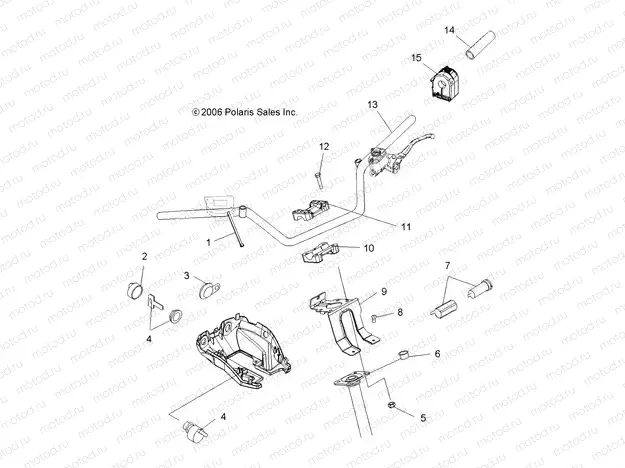 HANDLEBAR and CONTROLS - A07MH76FA (49ATVHANDLEBAR075EFIIN) | HANDLEBAR and CONTROLS - A07MH76FA (49ATVHANDLEBAR075EFIIN)