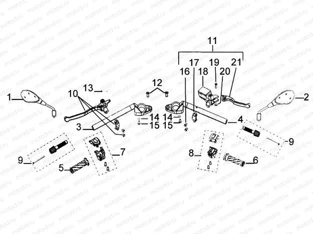 Handlebar assembly