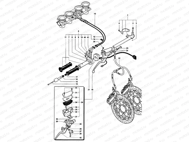 Handlebar Assembly Right