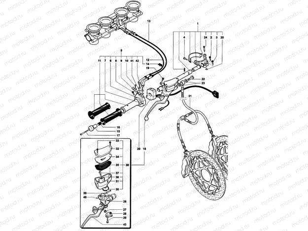 Handlebar Assembly Right