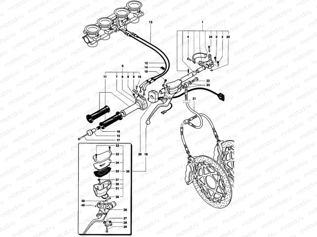 Handlebar Assembly Right