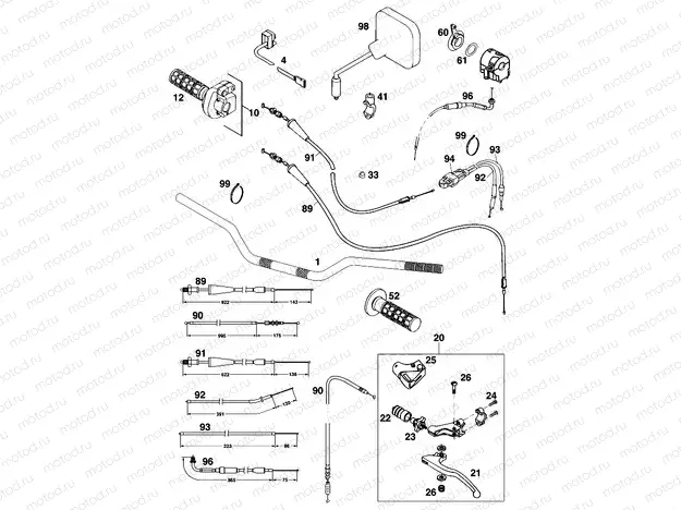 HANDLEBAR, CONTROLS