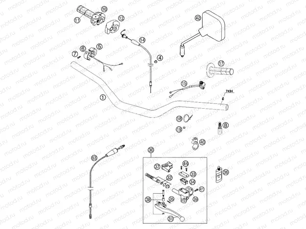 HANDLEBAR, CONTROLS