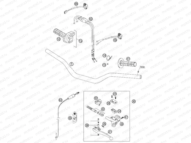 HANDLEBAR, CONTROLS
