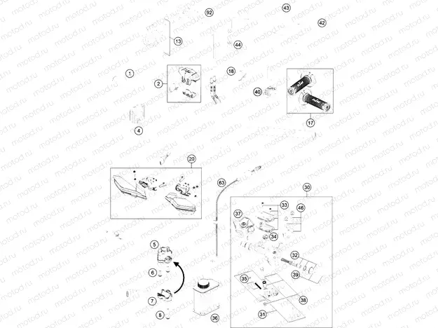 HANDLEBAR, CONTROLS