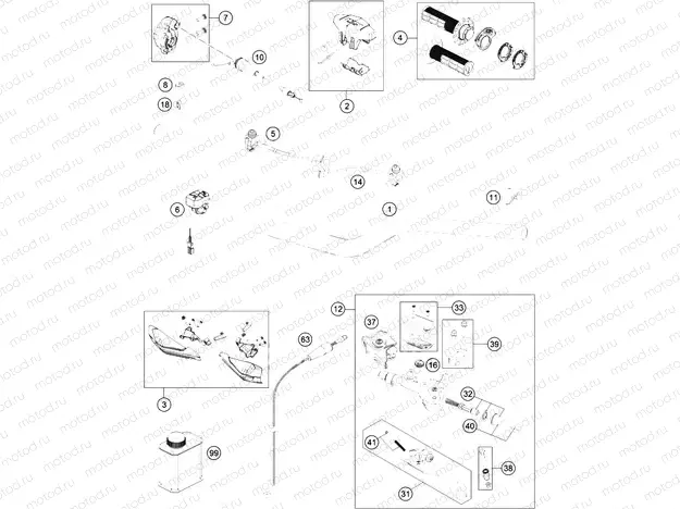HANDLEBAR, CONTROLS
