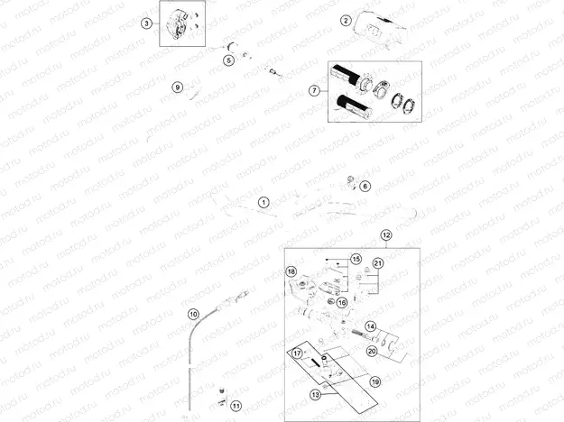 HANDLEBAR, CONTROLS