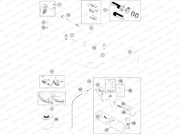 HANDLEBAR, CONTROLS