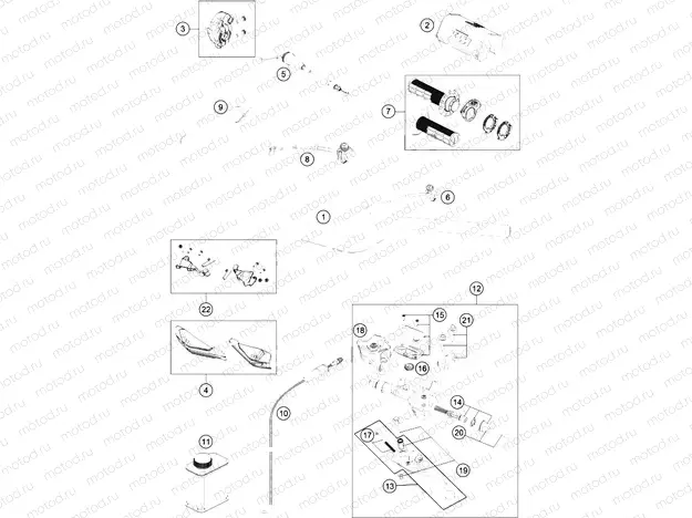 HANDLEBAR, CONTROLS